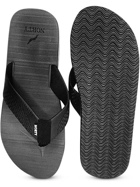 Norty Thong Men\'s Grey White Footwear For Summer Comfortable Sandals Casual main image 6